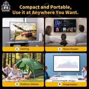 HCS350max Game Projector 16