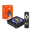 I96 King 8K TV Box Main Product Image – Android 14 Smart TV Box Main product image of I96 King 8K TV Box featuring Android 14 OS, Allwinner H313 CPU, 1GB RAM, 8GB storage, 2.4G + 5G WiFi, and C90 IR remote, designed for 8K streaming and smart home entertainment