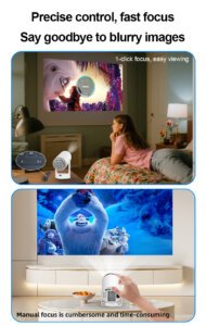 PS2 Mini Outdoor Projector details 12