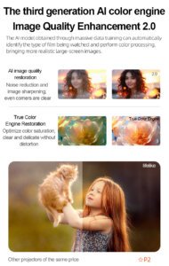 PS2 Mini Outdoor Projector details 13