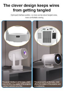 PS2 Mini Outdoor Projector details 2