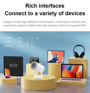 PS2 Mini Outdoor Projector details 6