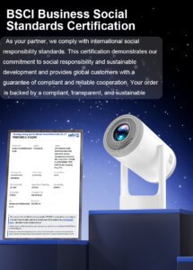 PS2 Mini Outdoor Projector details 9